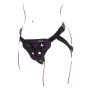 GET REAL Strap-On Spitzen-Harness in Lila – Verstellbar und Komfortabel