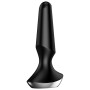 Satisfyer Plug-ilicious 2 Vibrations-Plug Schwarz – Silikon, App-steuerbar, IPX7