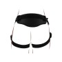 GET REAL - Strap-On Deluxe Harness Schwarz mit verstellbaren Ringen