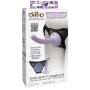 DILLIO - Body Dock Violettes Universal-Harness mit Platinum-Silikon-Dildo