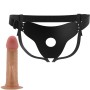 PRETTY LOVE - MAVIS Universal Harness Slip mit 19 cm Dildo in Natur