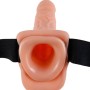 Fetish Fantasy Series - Verstellbares Fernbedienungs-Harness mit realistischem Penis und Hoden 17,8 cm
