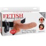 Fetish Fantasy Series - Verstellbares Fernbedienungs-Harness mit realistischem Penis und Hoden 17,8 cm