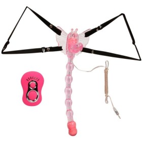 BAILE Butterfly Strap On Vibrator mit 7 Vibrationsmodi