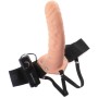 Fetish Fantasy Series - Vibrations-Hohles Strap-On Harness 19 cm Natur