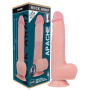 ROCKARMY Premium Vibrator mit Fernbedienung und Gurt - Liquid Silikon Apache 20,5 cm