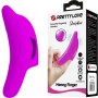 PRETTY LOVE - Delphini kraftvoller lila Fingersstimulator aus Silikon