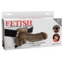 FETISH FANTASY SERIES - Hohl-Strap-On mit Hodensack 17,8 cm