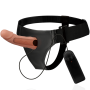 HARNESS ATTRACTION - Hohler Strap-On Verlängerer mit Vibrator 15 cm x 5 cm