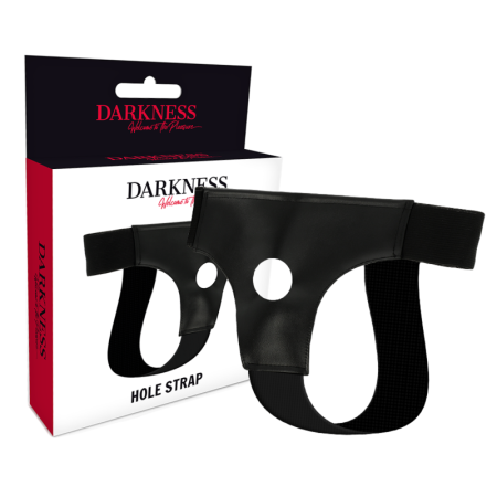 DARKNESS - Einheitsgröße Harness mit Loch für Dildo