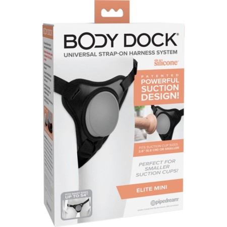 PIPEDREAMS Body Dock Élite Mini Harness – Innovativer Mini-Saugnapf-Gurt