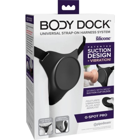 PIPEDREAMS Body Dock G-Spot Pro Gurt mit Vibrationsfunktion
