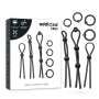 ADDICTED TOYS - Flexibles Silikon Penisring Set, 7-teilig