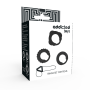 ADDICTED TOYS - 3er Set Penisringe Schwarz