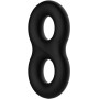CRAZY BULL - Doppel-Silikonring Infinity für Herren
