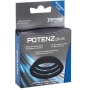 JOYDIVISION POTENZDUO - Plus Pack 3 Penisringe Schwarz - S, M, L