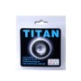BAILE TITAN Cockring Schwarz 1,9 cm - Flexibler Silikonring