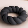 ROCKS-OFF Twist Schwarzer Silikon Masturbationsring