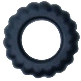 BAILE TITAN Cockring Schwarz 2 cm - Flexibel und Wasserdicht