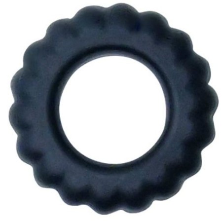 BAILE TITAN Cockring Schwarz 2 cm - Flexibel und Wasserdicht
