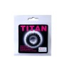 BAILE TITAN Cockring Schwarz 2 cm - Flexibel und Wasserdicht