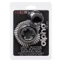CalExotics Alpha Dual Magnum Ring Schwarz - Premium Silikon Erektionsring