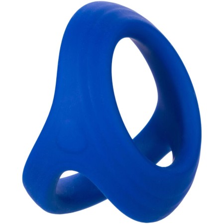 CALEXOTICS Admiral Cock & Ball Dual Ring Blau - Silikon Potenzring