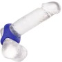 CALEXOTICS Admiral Cock & Ball Dual Ring Blau - Silikon Potenzring
