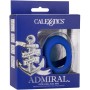 CALEXOTICS Admiral Cock & Ball Dual Ring Blau - Silikon Potenzring