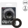 CALEXOTICS - ALPHA PROLONG TREAD RING Schwarz, Flüssigsilikon-Erektionsring