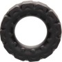 CALEXOTICS - ALPHA PROLONG TREAD RING Schwarz, Flüssigsilikon-Erektionsring