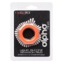 CALEXOTICS Alpha Sexagon Ring Orange - Elastischer Premium-Silikon Penisring