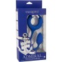 CALEXOTICS Admiral Gewichteter Penisring Blau mit 10 Vibrationsmodi