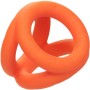CalExotics Alpha Triple Penisring Orange – Premium Silikon, 3-fach elastisch