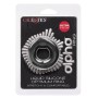 CALEXOTICS - Alpha Optimum Ring Schwarz, ultraluxuriöser elastischer Silikon-Erektionsring