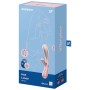 SATISFYER Hot Lover Vibrator in Rosa & Beige mit App-Steuerung und Heizfunktion
