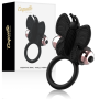 Coquette Chic Desire - Vibrationsring Schmetterling Schwarz/Gold