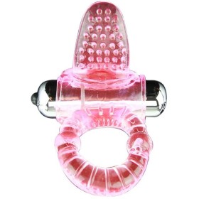 BAILE SWEET ABS 10 Rhythmen Vibrationsring Pink für Penis mit Klitorisstimulator
