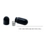 PRETTY LOVE Thimble Vibrationsring Schwarz - Medizinisches Silikon