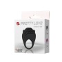PRETTY LOVE Chester Vibrationsring Schwarz aus medizinischem Silikon