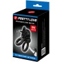 PRETTY LOVE - Passionate Ring Doppel-Vibrationsring mit Klitorisstimulator, Schwarz