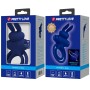 PRETTY LOVE - Darey Doppel-Vibrationsring Rabbit Blau