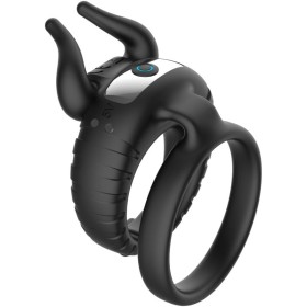 ARMONY - BULL'S PASION Vibrationsring mit 10 Geschwindigkeiten, Schwarz