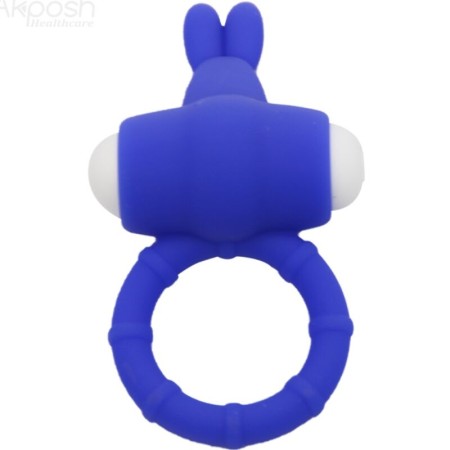 ARMONY MS Bunny Vibrationsring aus Silikon in Blau