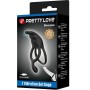 PRETTY LOVE Seth Doppelter Vibrationsring Rabbit mit 7 Vibrationsmodi Schwarz