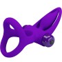 PRETTY LOVE - Vibrationsring aus violettem Silikon mit 10 Vibrationsmodi