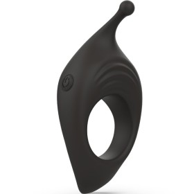 B SWISH - BCHARMED RHYTHM INFINITE DELUXE Penisring mit 15 Vibrationsmodi, Schwarz