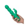 CALEXOTICS Sonoma Satisfier Green – Leistungsstarker G-Punkt-Massager mit Vibrations- und Schubfunktion