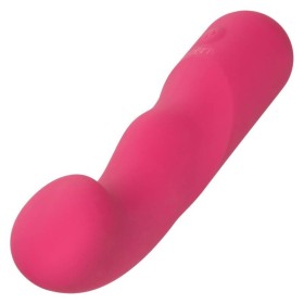 CalExotics Pixies Curvy Rosa - Flexibler Silikon-Massagestab mit 10 Vibrationsmodi