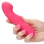CalExotics Pixies Curvy Rosa - Flexibler Silikon-Massagestab mit 10 Vibrationsmodi